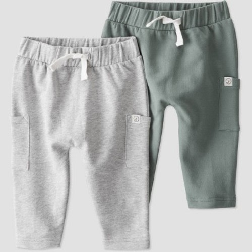 Little Planet By Carter's Baby 2pk Spring Moss Pants - Pink