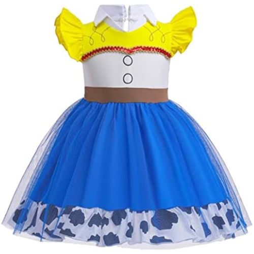 Dressy Daisy Princess Dress Up Clothes Halloween Fancy Party Tulle Skirt Summer Outfit for Baby & Toddler Girls