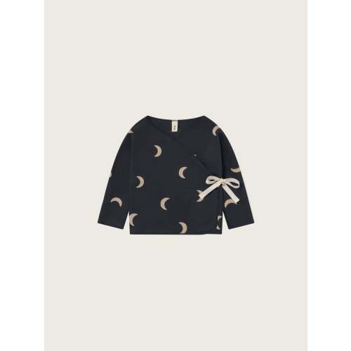 IF BOY Charcoal Midnight Kimono | Organic Zoo 0-3mo