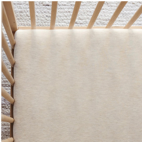 Flax Crib Sheet