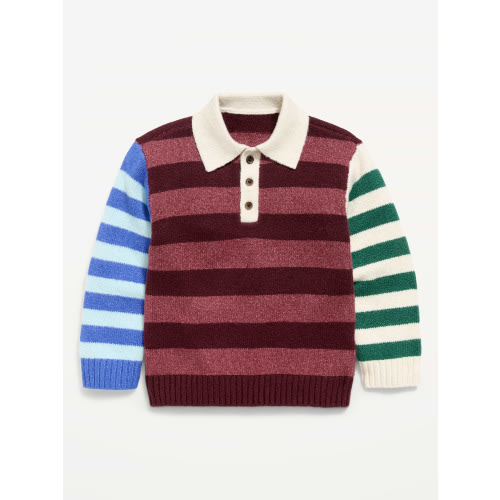 SoSoft Long-Sleeve Collared Sweater for Toddler Boys