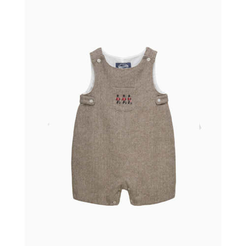 Baby Archie Romper in Guardsman | Trotters London – Trotters Childrenswear USA