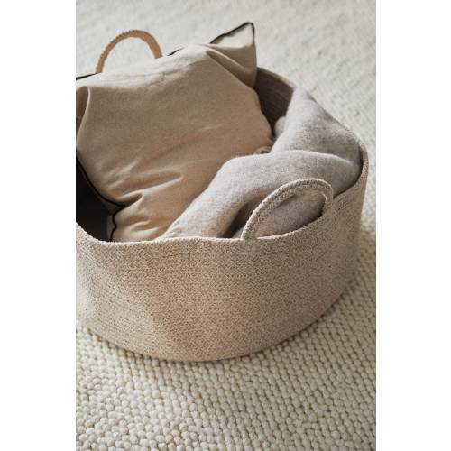 EXTRA-LARGE LOW STORAGE BASKET