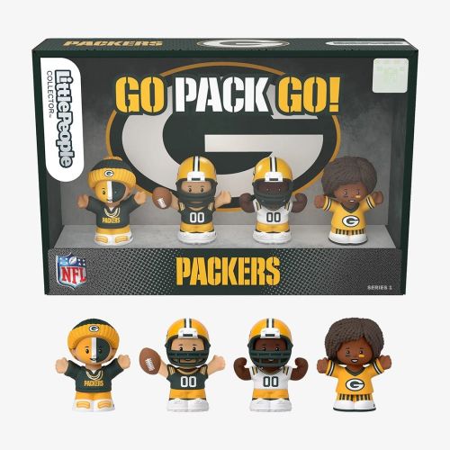 Green Bay Packers Mattel Little People Football Collection at The Packers Pro Shop
