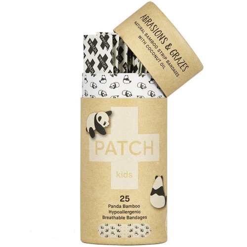 Patch Kids Bamboo Bandages 25 strips - Coconut Oil