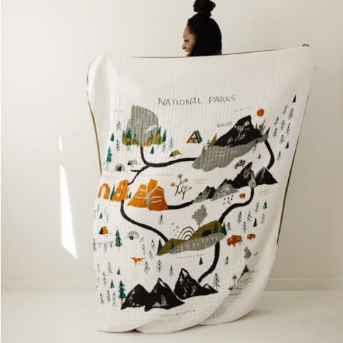 National Parks Throw Blanket
