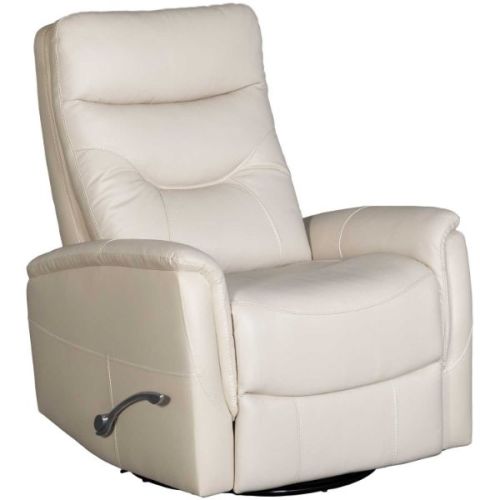 Rema Stone Leather Swivel Rocker Recliner
