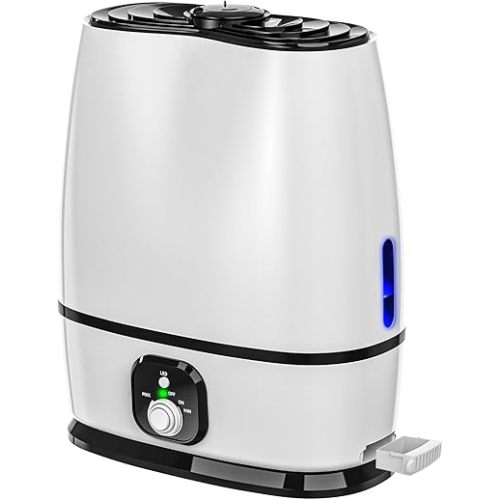 Everlasting Comfort 6L Humidifiers for Bedroom, Quiet 50HR Runtime No-Filter Supersized Cool Mist Humidifier Large Room for Whole House, Plants, Baby Nursery, Allergies, Dry Skin, Congestion, Indoor
