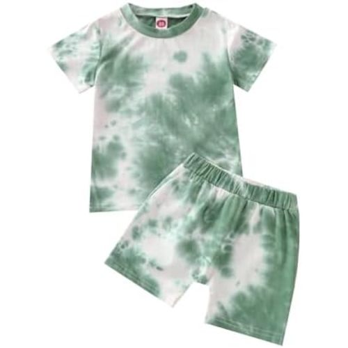 Toddler Baby Boy Summer Outfits Short Sleeve T-Shirt and Shorts 2Pcs Clothes Set for Boys