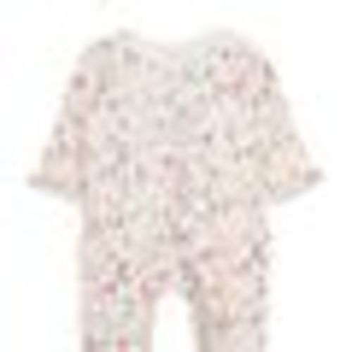 Meadow Garden Ruffle Cotton Footie & Headband Set