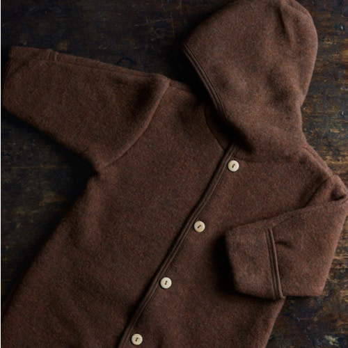 Pipit Baby & Kids Suit - Merino Wool Fleece - Squirrel