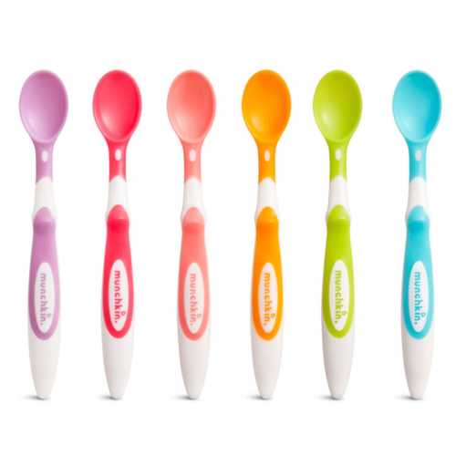 Munchkin Soft-Tip Infant Spoons, 6 Pack