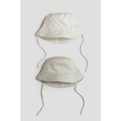 2-PACK COTTON SUN HATS