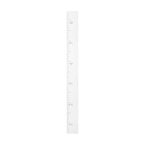 Personalized Ruler Growth Charts Color: White