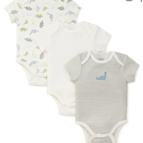 Tiny Dinos 3-Pack Bodysuits