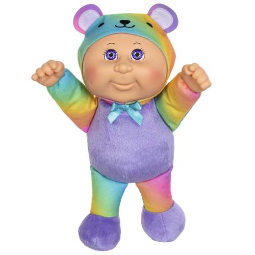 9" Cutie Rainbow LGT VIO Bear Bailey Cabbage Patch Kids