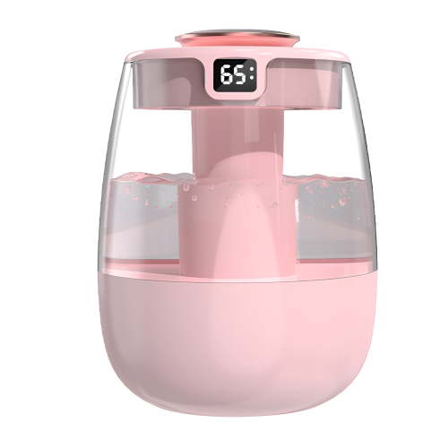 HIBIBUD Small Humidifier,Warm Night Light Baby Humidifier,Enhancing Bedroom Ambiance Cool Mist Humidifiers,Pink
