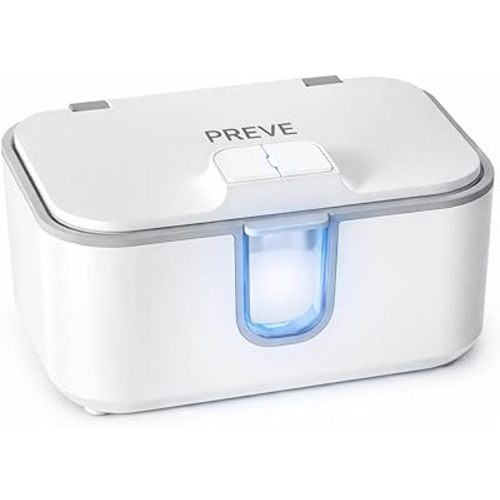 Wet Wipes Heater, Baby Wipe Warmer and Baby Wet Wipes Dispenser with Night Light for Infants Adults Large Capacity Surround Heating Super Silent Diaper Wipe Warmer