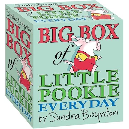 Big Box of Little Pookie Everyday (Boxed Set): Night-Night, Little Pookie; What's Wrong, Little Pookie?; Let's Dance, Little Pookie; Little Pookie; Happy Birthday, Little Pookie Board book – August 29, 2023