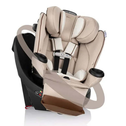 Gold Revolve360 Extend All-in-One Rotational Car Seat - Champagne