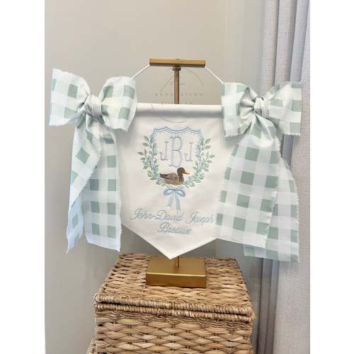 Baby Boy Mallard Duck Banner