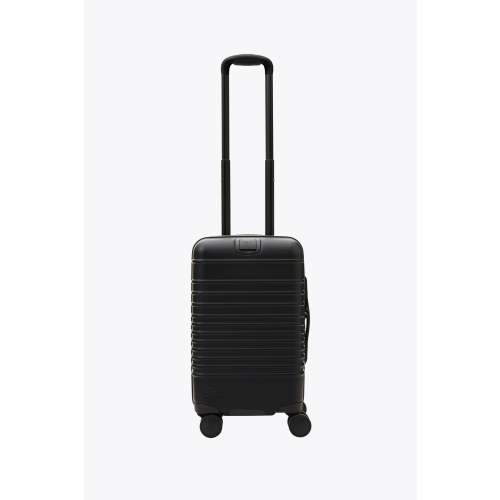BÉIS 'The Small Carry-On Roller' in All Black - All Black Small Carry-On Luggage & Lightweight Rolling Suitcase