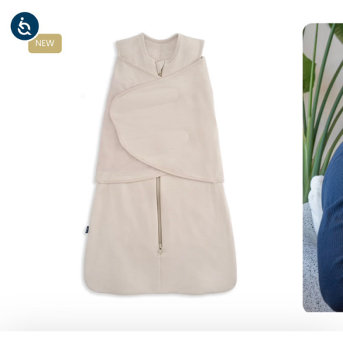 HALO Supersoft Bamboo Swaddle 2.0 TOG in Oat | Cozy & Breathable
