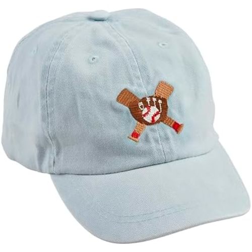 Mud Pie Children's Embroidered Hat; One Size Fits Most