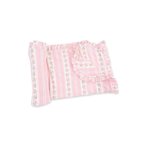 Ruffle Blanket, Antoinette Stripe – SpearmintLOVE