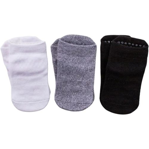 squid socks Cotton Grip Socks Babies & Toddlers | Stay-On, Anti-Slip Ankle Socks Shark Tank Featured | US Age 0-6M Crew