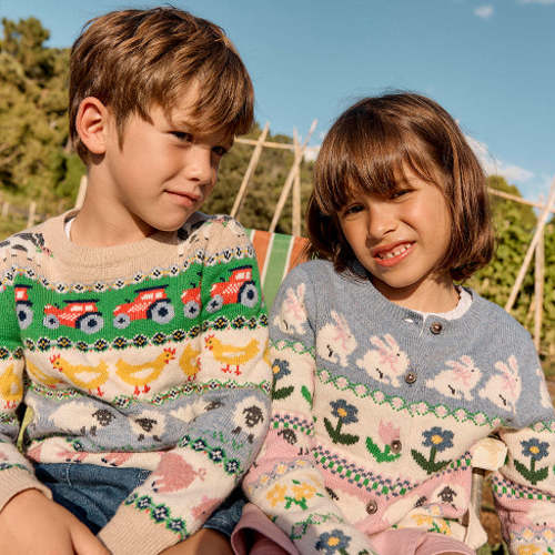 Fair isle Sweater-Multi Easter Fair Isle | Boden USA