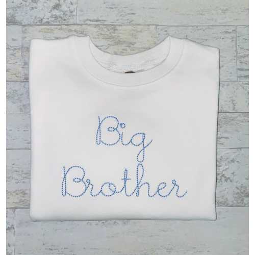 Big Brother| Embroidery | Embroidered T-Shirt/Bubble/Romper