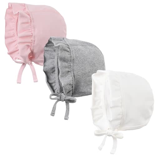 Lovely Baby Girl Hospital Hat Soft Cotton Newborn Beanie Winter Baby Hats for Infant Girls