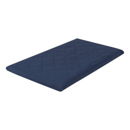 Everyday Kids Dark Navy Quilted Pack n Play Mattress Sheet – Ultra-Soft Portable Crib Sheet for Baby Boys, Playpen or Mini Crib Fitted