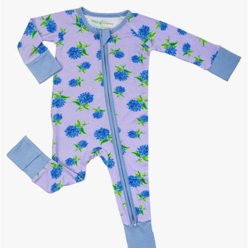 LollyBanks Baby Pajamas, 2-Way Zipper Romper, 95% Viscose Made from Bamboo and 5% Spandex, Baby Sleepers