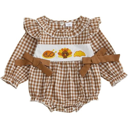 MoZiKQin Baby Girl St Patricks Day Outfit Shamrock Bubble Romper Long Sleeve Clover Onesie Jumpsuit Irish Baby Clothes