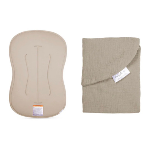 Lounger Curve + Muslin Cover Set | Birch