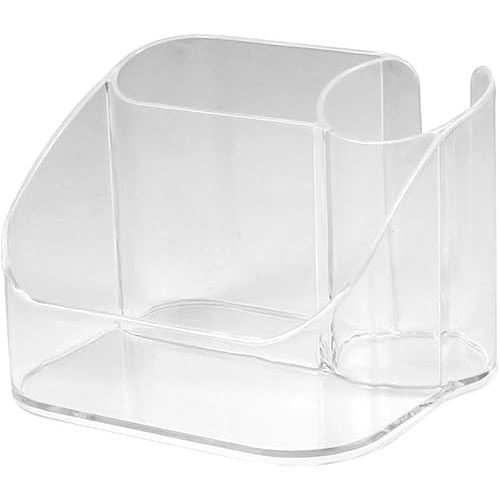 Spectrum Diversified 02650 Contour Countertop Hair Care Caddy, Clear