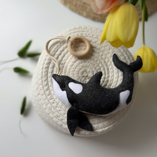 Play gym hanging toys, Felt Montessori toys, Baby shower and newborn gift, Montessori play gym, Pregnancy gift, Toddler activity centre toys