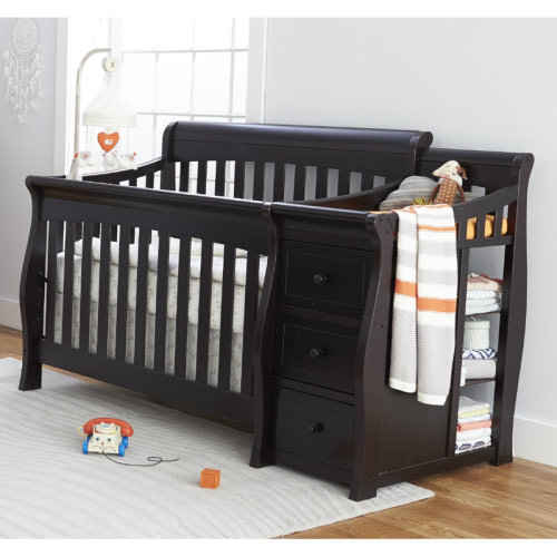 Sorelle Princeton Elite 4-in-1 Convertible Crib and Changer & Reviews | Wayfair