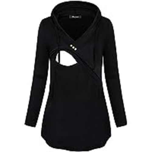 Amazon.com: Smallshow Fleece Maternity Nursing Sweatshirt Long Sleeve Breastfeeding Tops : Clothing, Shoes & Jewelry