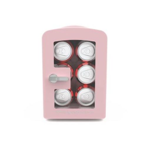 Frigidaire 6 Can Mini Dorm Fridge Cooler Pink