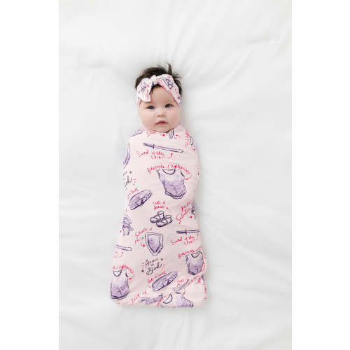 Armor of God Pink Swaddle Bamboo – Holy Pals