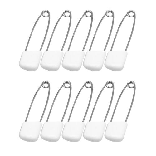 50 Pcs Sewing Pins Nappies Baby Cloth Diaper Pins Brooch Stainless Baby Safety Pins