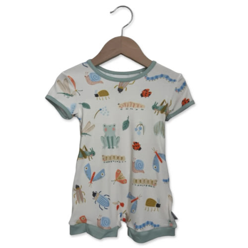 Doodle Bugs Shorty Romper
