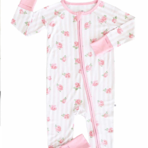 Rosy & Cozy Convertible Zip Romper | Caden Lane