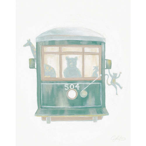 Raised on Beignets Minis- Streetcar 11x14