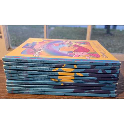 Vintage Disney's Out & About With Pooh: A Grow and Learn Library Books