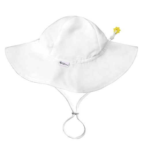 Green Sprouts Baby UPF 50+ Eco Brim Hat, White