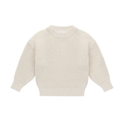 Johan Knit Jumper - Vanilla – Jamie Kay USA